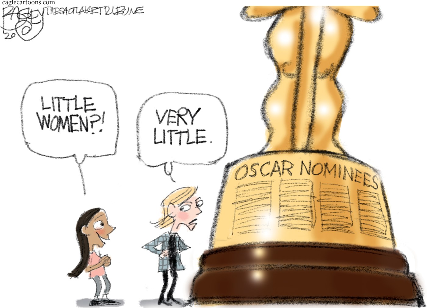 Drawn to the News: Oscar nominees