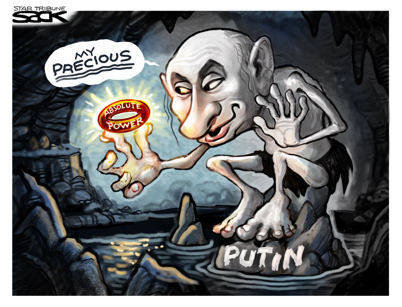 Drawn to the News: Putin